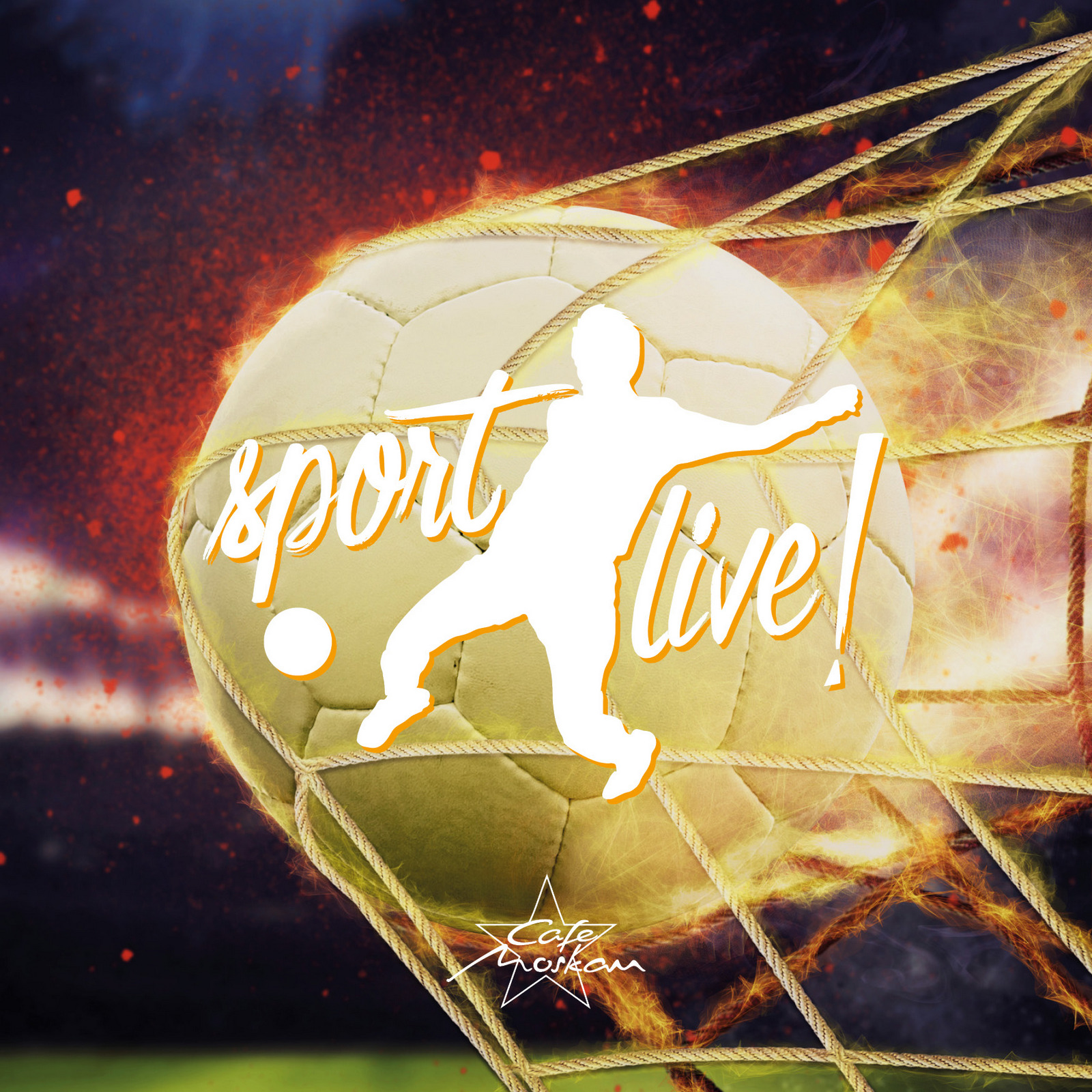 Sport live!  Angebote Cafe Moskau